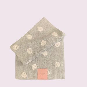 NWT Kate Spade Torrington Dot Bath Rug